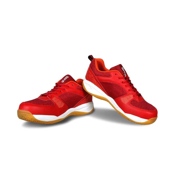 Aivin Attract Badminton Shoes For Mens-Red p2