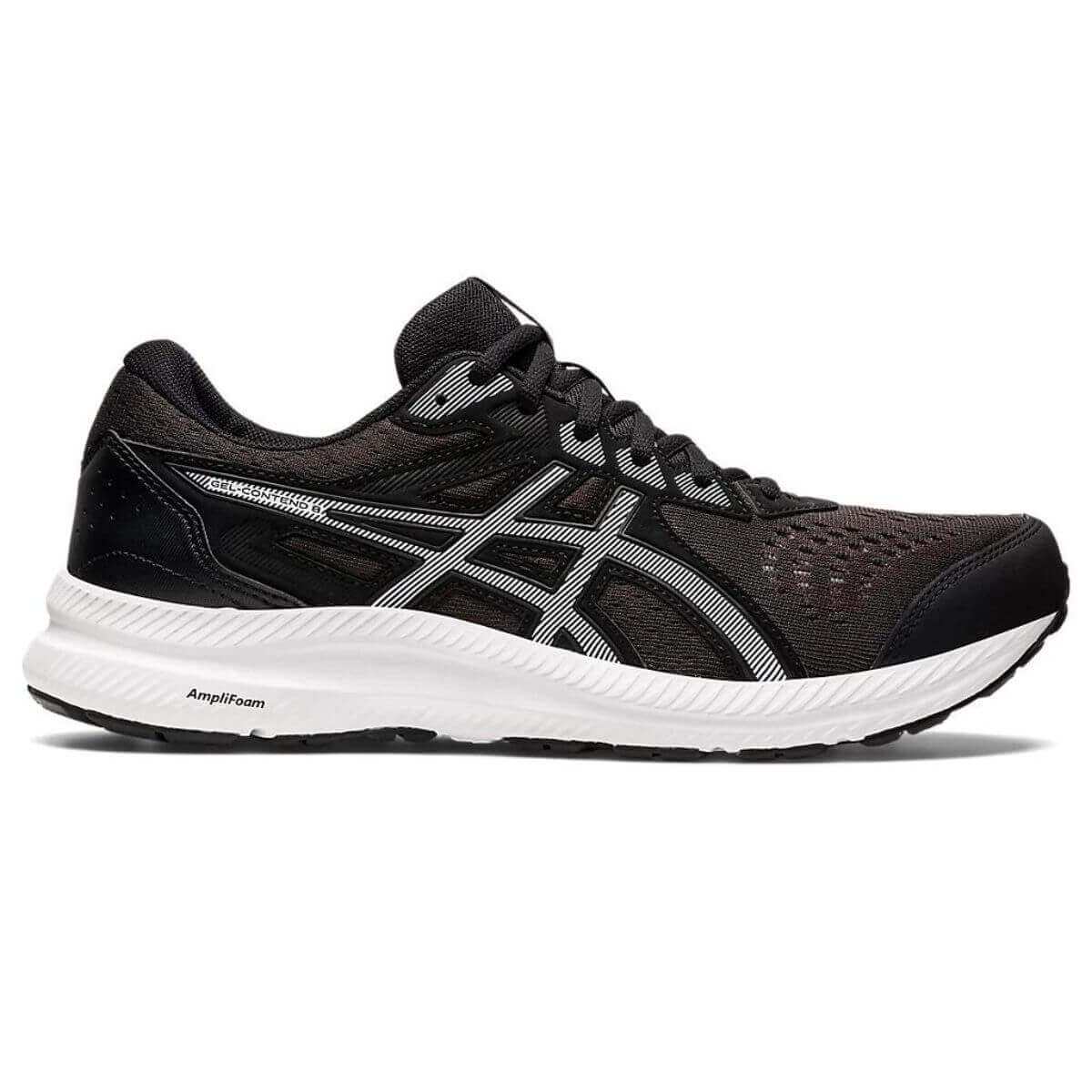 Asics GEL-Contend 8 Running Shoes (Black/White) – Sports Wing | Shop on