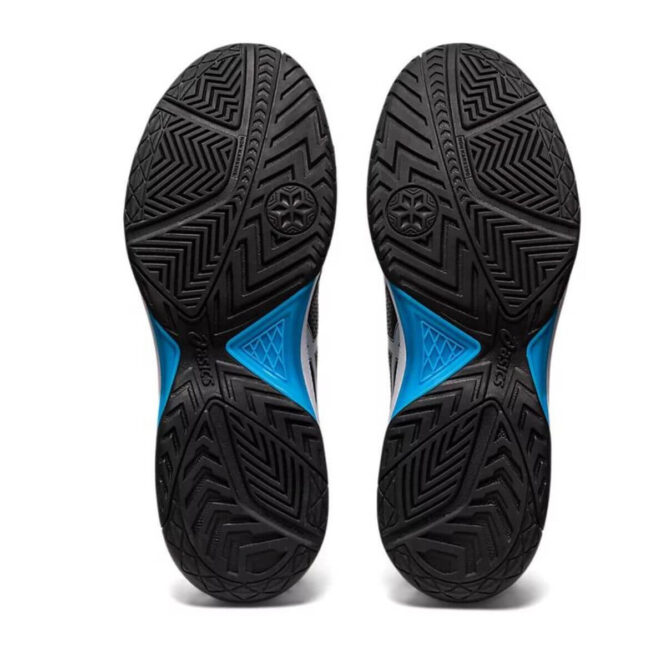 Asics Gel-Dedicate 7 Tennis Shoes ( Black/Island Blue) P4