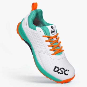 DSC Jaffa 22 Cricket Shoes (Sea GreenFL.Orange)