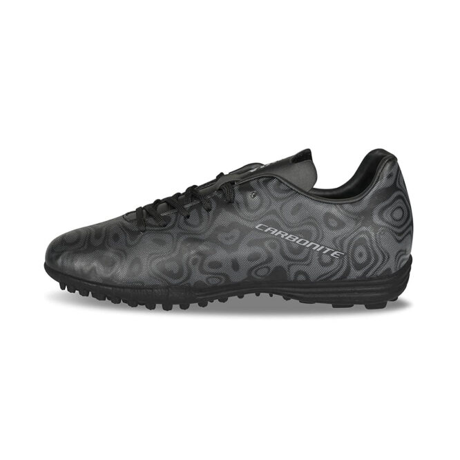Nivia Carbonite 5.0 Turf Football Shoes (Black) (3)