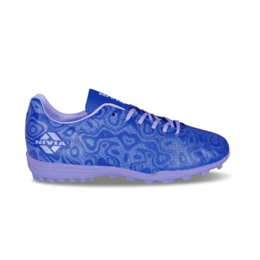 Nivia Carbonite 5.0 Turf Football Shoes (Royal Blue) (2)