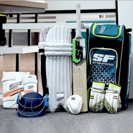 SF Kashmir Willow Economy Full Cricket Kit -(Set of 8 items)