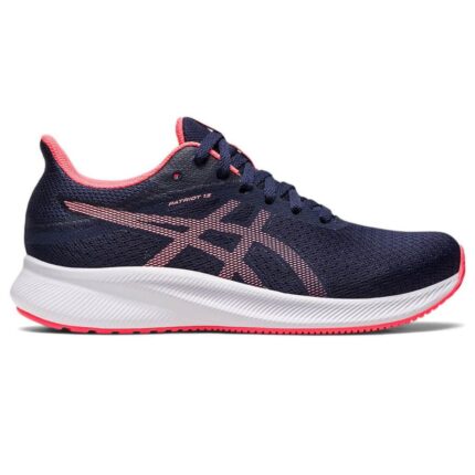 Asics Patriot 13 Womens Running Shoes (MIDNIGHT/BLAZING CORAL)