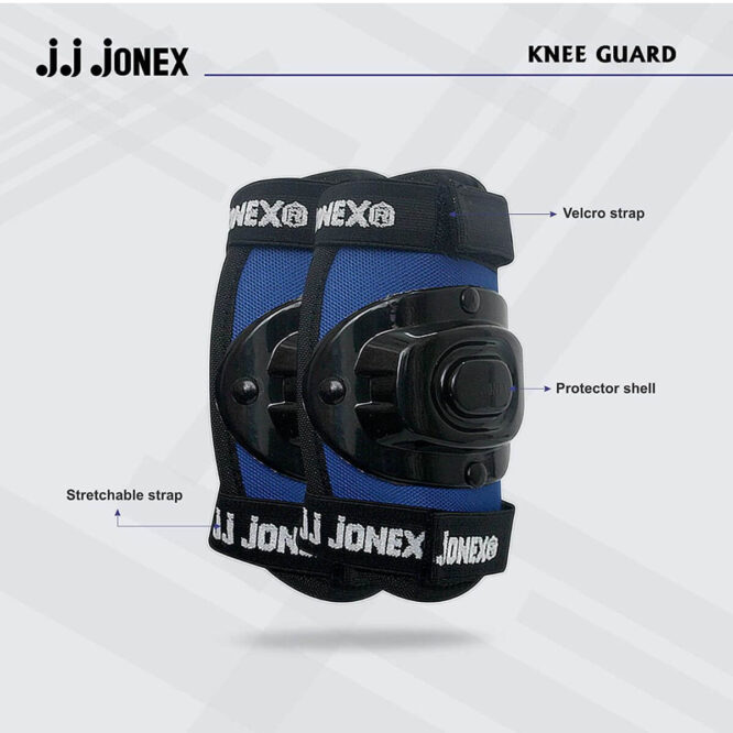 JONEX Protective Skating Guard Kit (Blue-Black, Small) (1)