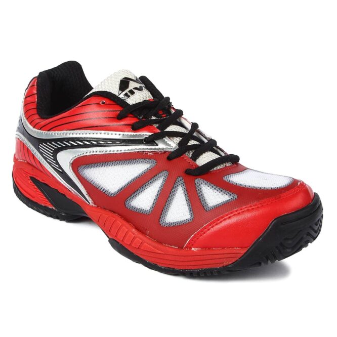 Nivia Ray 2.0 Tennis Shoes (Red) (3)