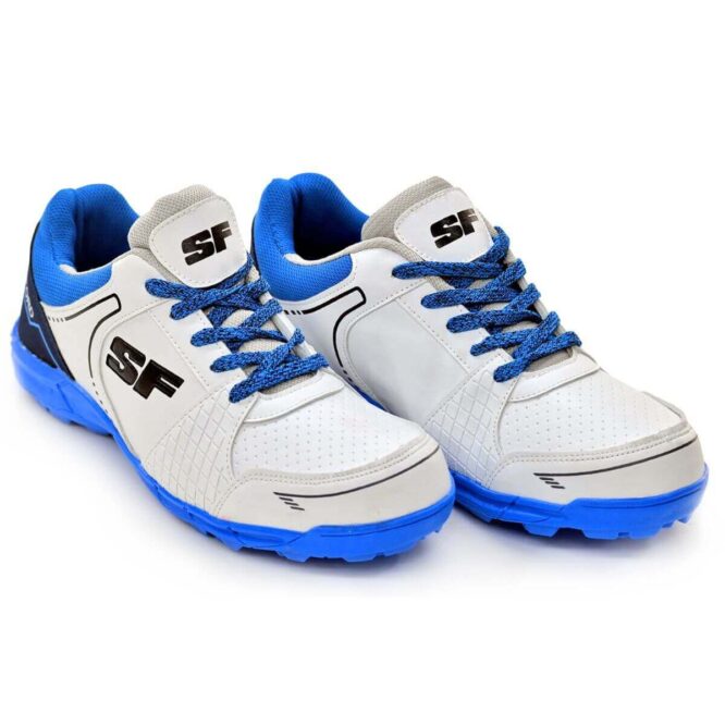 SF Warrior Cricket Shoes (NAVY/WHITE) p3