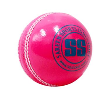 SS Club Cricket Leather Ball -Pink (Pack of 12) (2)