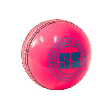 SS County Cricket Balls (Alum Tanned)-Pack Of 12 (Pink) (2)