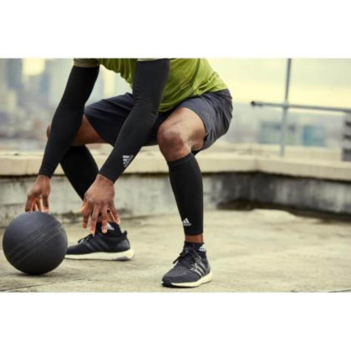 Adidas Compression Calf Sleeves-L-XL – Sports Wing