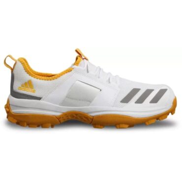 Adidas Cricup 23 Men's Cricket Shoes (FTWWHTDOVGRYACTGOL) (1)