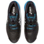 Asics Gel-Resolution 9 Tennis Shoes (Black/White) p4