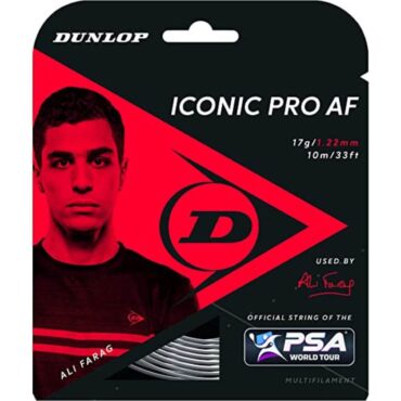 Dunlop Iconic Pro AF 17G Squash String Set