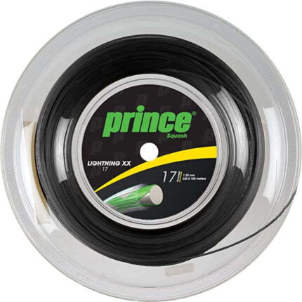 Prince Lightning XX 17 100m Squash String Reel -Black
