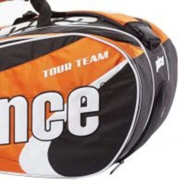 Prince Tour Team 12 Pack Tennis Kitbag (Orange/Black) p1