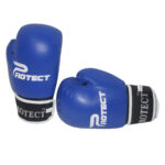 Protect Trend Boxing Gloves (Leather Made)-Red (1)