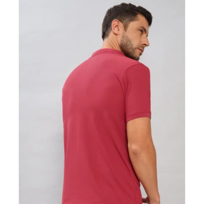 Technosport Polo Neck Half Sleeve T-Shirt -OR 51- Red