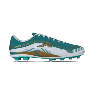 Vector X Legend 2.0 Football Shoes (White-Sea Green) (4)