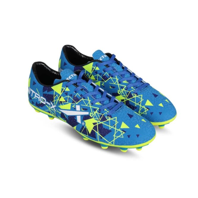 Vector X Nitro-X Football Shoes (Blue-Green) (3)