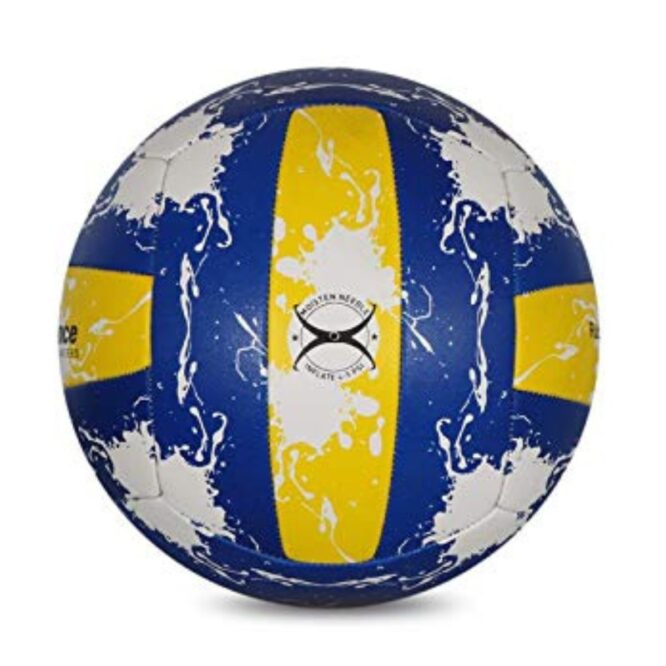 Vector X Pro Serve Machine Stitched Rubber Volleyball (Size 4) (1)