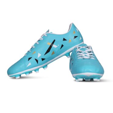 Vector X Radiant Football Shoes (CYAN-WHITE) (4)