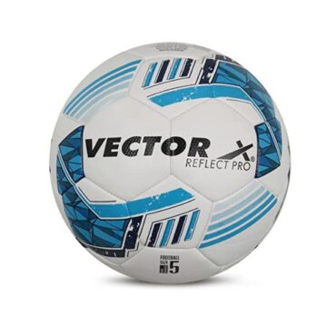 Vector-X Reflect Pro Football (Size5, White-Blue) (1)