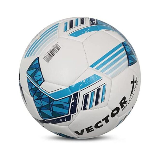 Vector-X Reflect Pro Football (Size5, White-Blue) (1)
