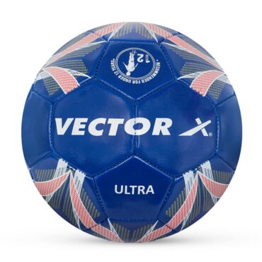 Vector X Ultra PVC Machine Stitched Football (Blue, Size-5) (1)