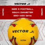 Vector X Ultra PVC Machine Stitched Football