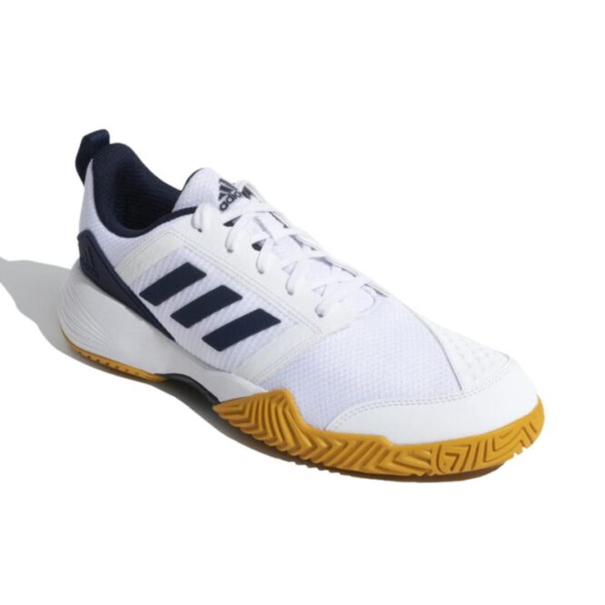 Adidas Stin Tns 23 Tennis Shoes (FTWWHTCONAVYACTGOL) (3)