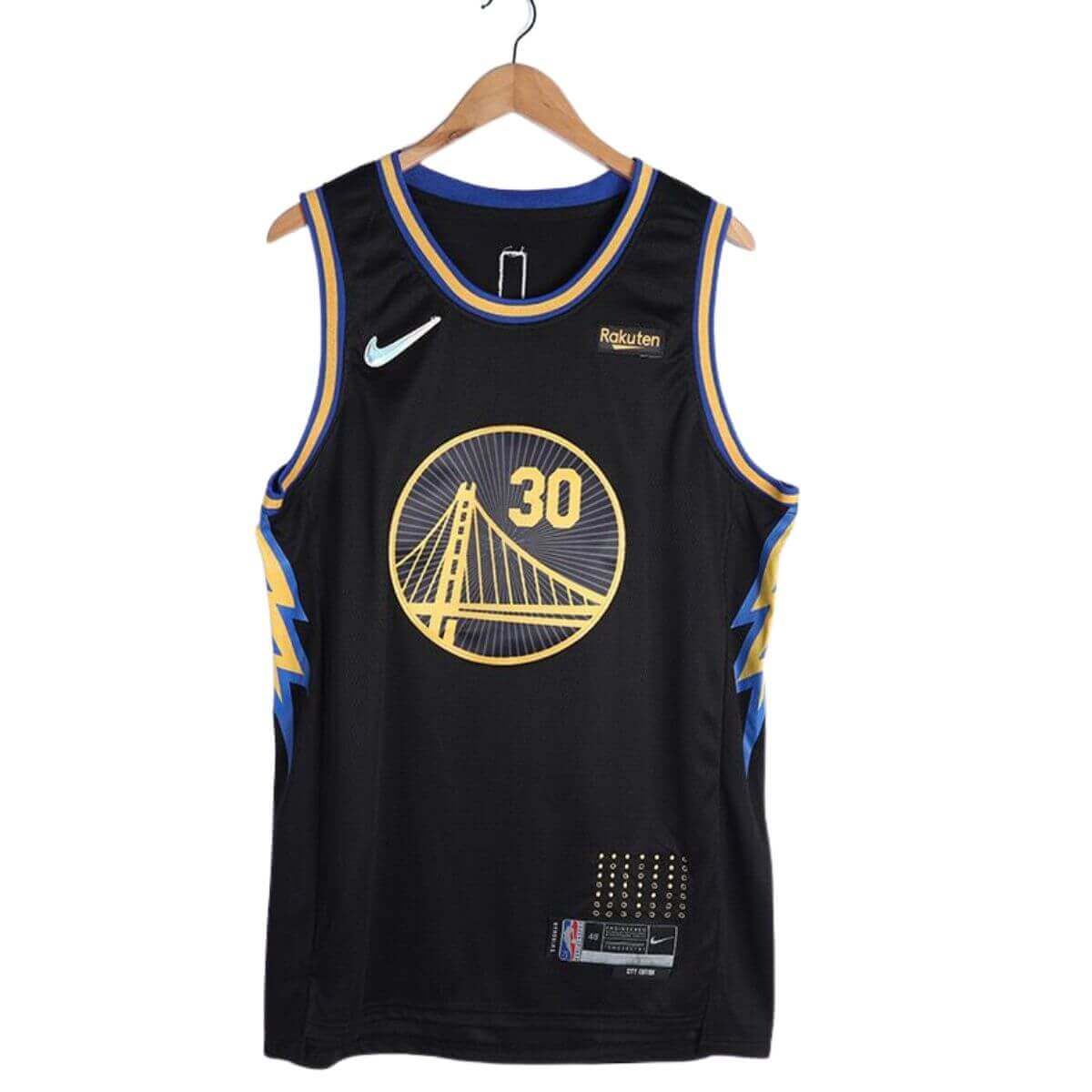 steph curry in black jersey