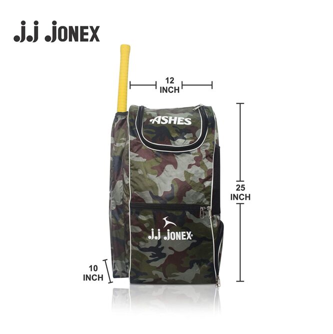 Jonex Ashes Cricket Kit Bag with Shoe Compartment (Green) (1)
