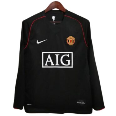 Manchester United Away Retro Full Sleeve Football Jersey (Fans Wear)