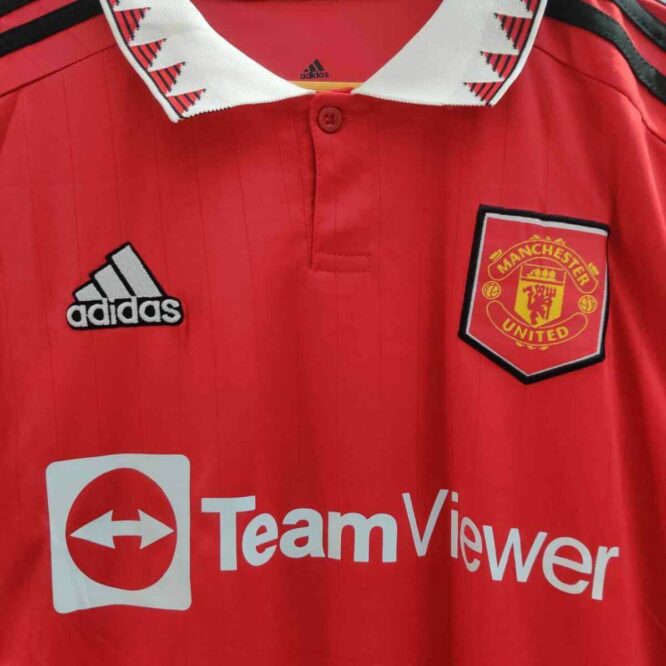Manchester United Home Football Jersey (Fans Wear) p2
