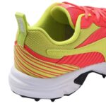 Puma Active Rubber Cricket Shoes (Red-Yellow) p3