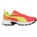 Puma Active Rubber Cricket Shoes (Red-Yellow)