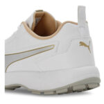 Puma Classicat Rubber Cricket Shoes (White) P2