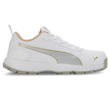 Puma Classicat Rubber Cricket Shoes (White)