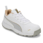 Puma Classicat Rubber Cricket Shoes (White) P3