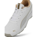 Puma Classicat Rubber Cricket Shoes (White) PP1