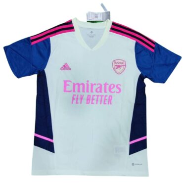 Arsenal Emirates Fly Better Football Jersey (Fans Wear) White – Sports Wing