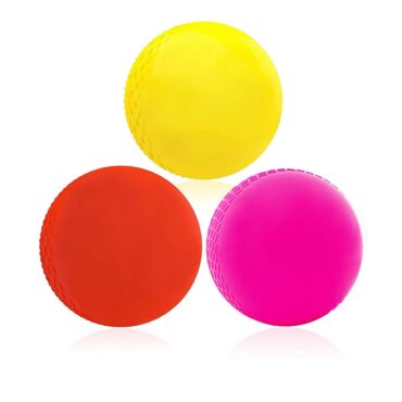 Fitfix Wind Ball Cricket Ball (Pack of 6, Multicolor)