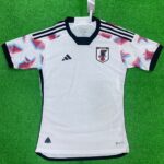 Japan 22 Home Football Jersey (Fans Wear) White p2