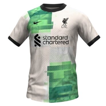 Liverpool’s New Green Away Football Jersey (Fans Wear)