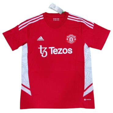 Manchester United Tezos Football Jersey (Fans Wear)