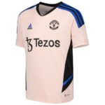 Manchester United Tezos Football Jersey (Fans Wear) Pink