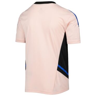 Manchester United Tezos Football Jersey (Fans Wear) Pink p1