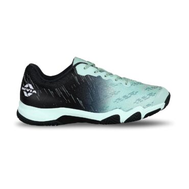 Nivia Verdict Badminton Shoes -(AERO BLUE) (1)