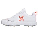 Payntr Spike Cricket Shoes (White) p3