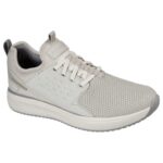 Skechers Crowder Colton Men's Sneaker Shoes (Light Gray) (1)